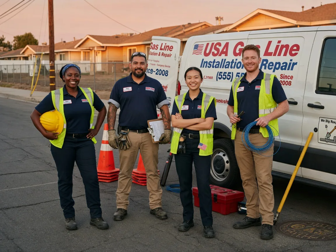 Gas Line Installation company in Mason City, IL